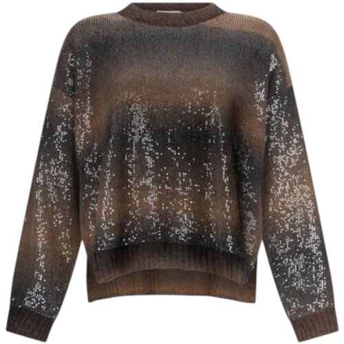 Liu Jo Puloverji MAGLIA CHIUSA M/L MF5380 MA14R Kostanjeva Slike