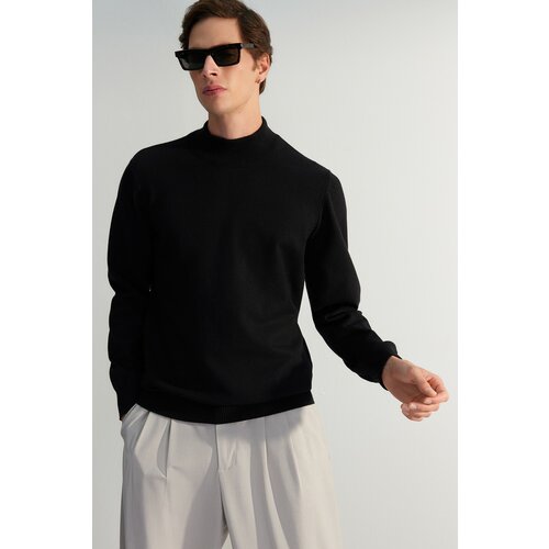 Trendyol Sweater - Black - Regular fit Cene