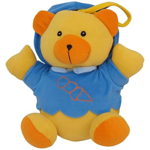Baby Mix pli&amp;scaron;ani glazbeni medo hoodica Slike