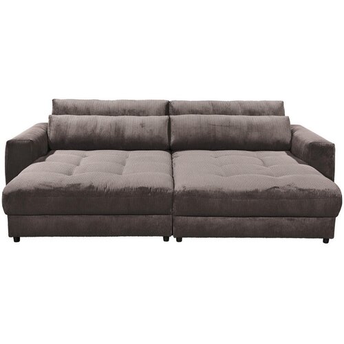 MID.YOU VELIKA ZOFA, mocha rjava tekstil, leseni material Cene