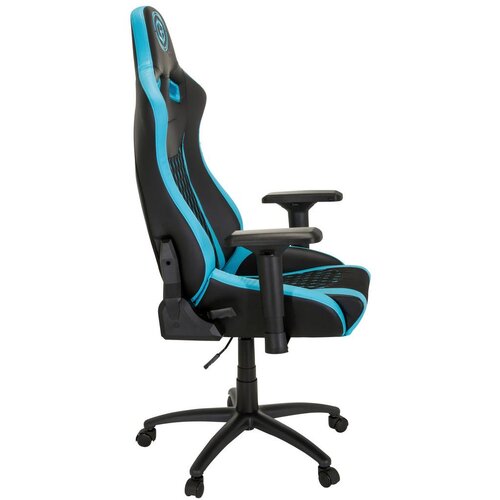 MID.YOU Gaming Stol Gamebreaker Sx 04, Črna, Turkizna Slike