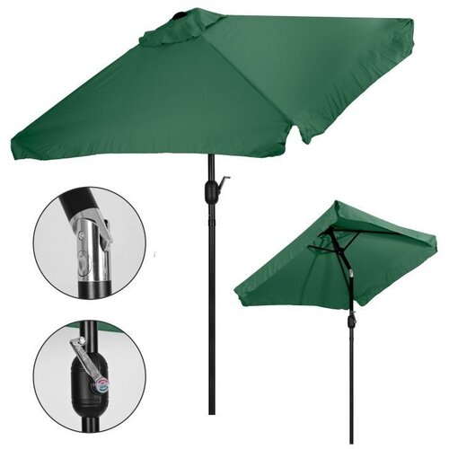 Modern Home veliki pravugaoni suncobran green Slike