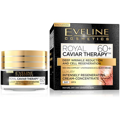 Eveline royal caviar therapy day cream 60+ 50ml Slike
