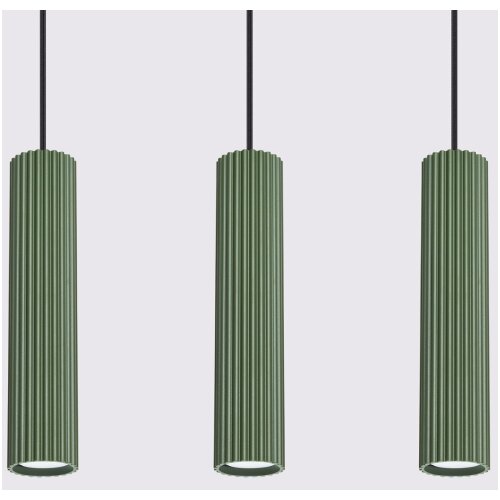 Sollux Lighting Obesna svetilka KARBON 3L olivno zelena, (21626954) Cene
