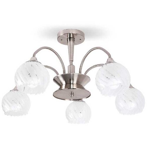  Luster Nora E27 5X40W 1206-5 Bijeli Nikl Cene