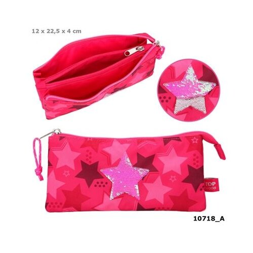 DEPESCHE Pernica na 3 kata Pink Star, Prazna, Roze Slike