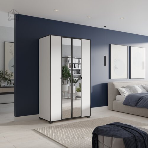 ADRK Furniture Garderobna omara Osma - 120 cm Slike
