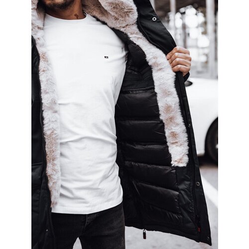 DStreet Men's Black Winter Jacket Cijene