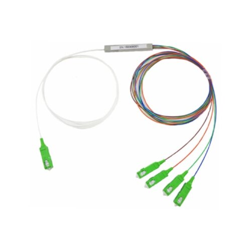  Optički spliter 1x4 mikro PLC (mini spliter), SC/APC konektori ( EXE269 ) Slike