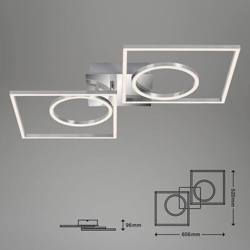 BRILONER 3135-018 - led prigu&amp;scaron;iva stropna svetiljka frame LED/43,8W/230V 3000K Slike