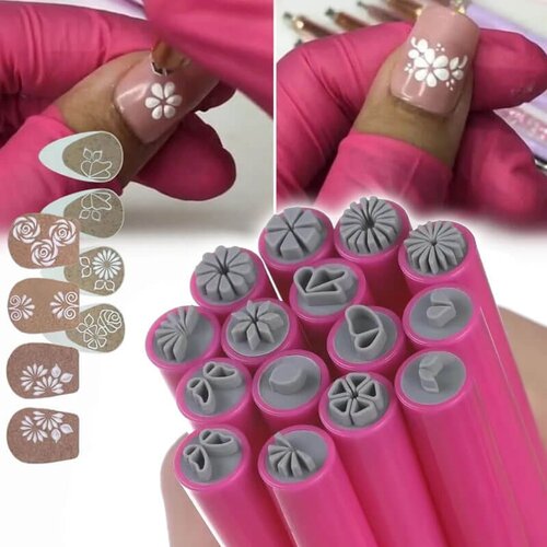 Smania Set pečata za nokte NailCraft&amp;trade; (15 kom.) Slike