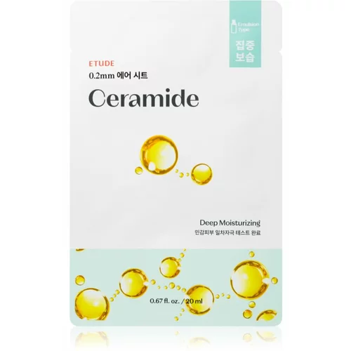 ETUDE 0.2 Therapy Air Mask Ceramide hidratantna sheet maska za obnavljanje kožne barijere 20 ml