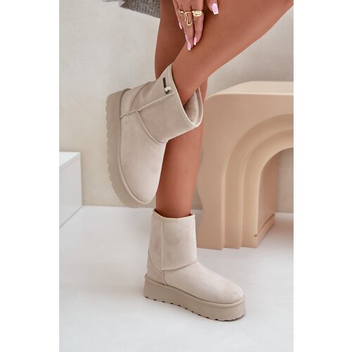 Big Star High women's snow boots on a platform Cene
