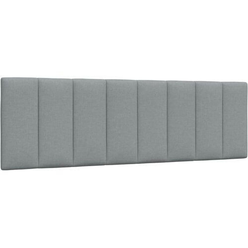  Okvir za krevet bez madraca Hanko svjetlosivi 160 x 200 cm od tkanine Slike