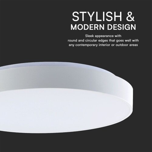  LED prigu&amp;scaron;iva plafonsko svetlo LED/60W/230V 3000-6500K 49,5 cm bela + daljinski upravljač Slike