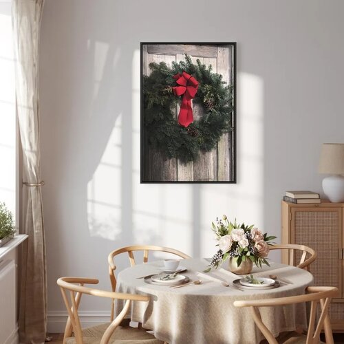  Slika - Christmas Wreath (1 Part) Vertical 80x120 Slike