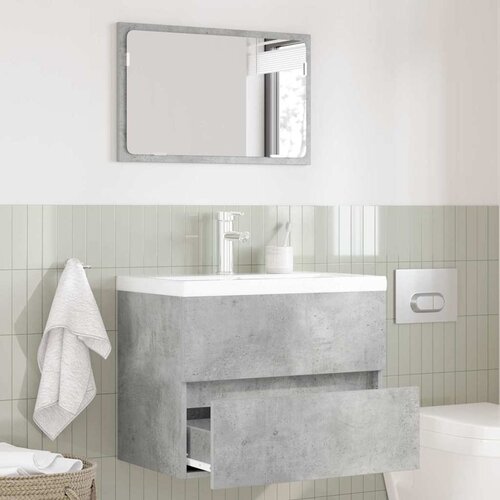  Set namje&scaron;taja za kupaonicu Betonski sivi 60 x 38,3 x 45 cm Cijene
