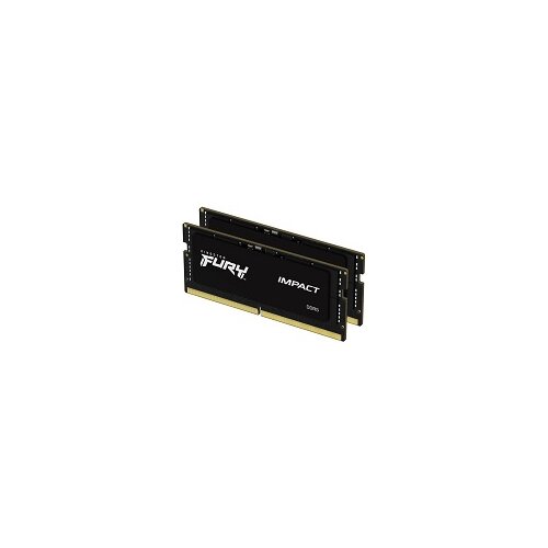 Kingston DDR5 64GB (2x32GB) so-dimm 4800MHz [fury impact], non-ecc unbuffered, CL38 1.1V, 262-pin 2Rx8, memor Slike