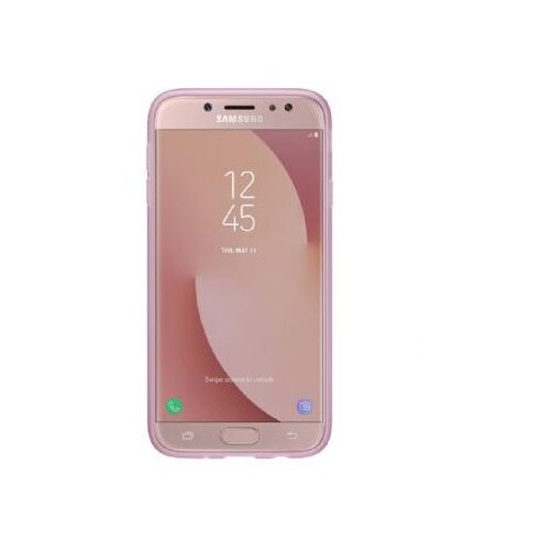 Goospery Jelly tanek silikonski ovitek (0,3) za Samsung Galaxy J7 2017 J730 - roza Slike