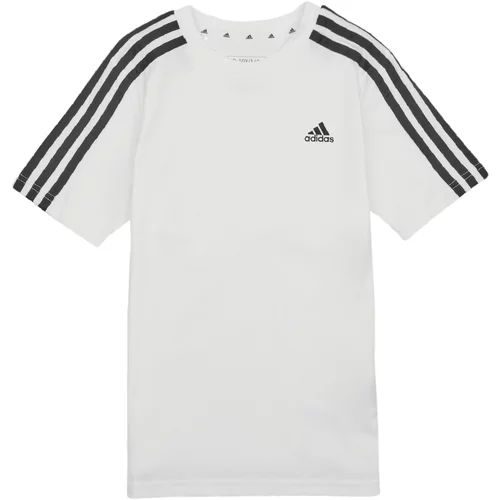 Adidas Majice s kratkimi rokavi 3S TEE Bela