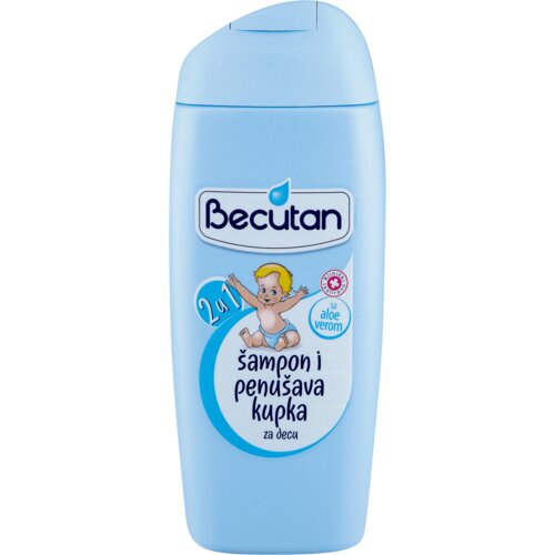 Becutan &amp;scaron;ampon i penu&amp;scaron;ava kupka za decu 200ml Slike