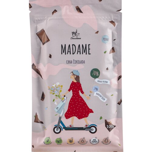 Nepoznato Čokolada CHOCOLLAMA Madame crna 70% kakao 100g Cene
