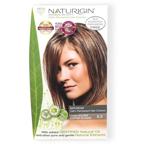 Naturigin Farba za kosu DARK GOLDEN COPPER BLONDE 6.0 Cene
