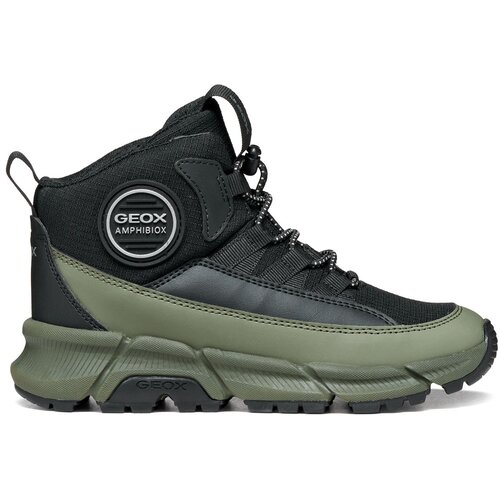 Geox čevelj gležnjar - membrana J66LCF J FLEXYPER PLUS B ABX C0033 0FUCE F black/military 30 Cene