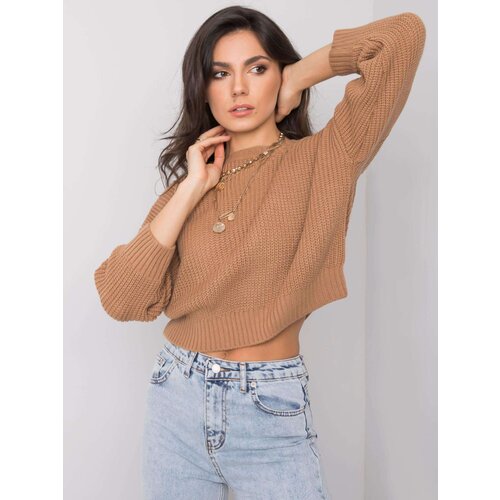 RUE PARIS Sweater-258-SW-5057.30P-brown Cene