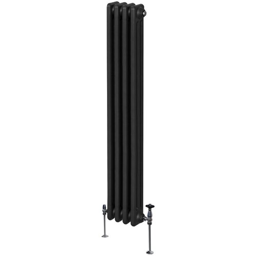 Monster tradicionalni radiator s 3 stebri - 1800 x 202 mm - črn, (21569782) Slike