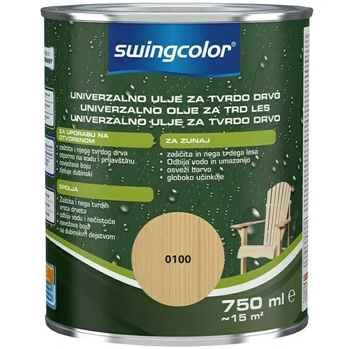 SWINGCOLOR Univerzalno olje za les (svilnato mat, 750 ml)