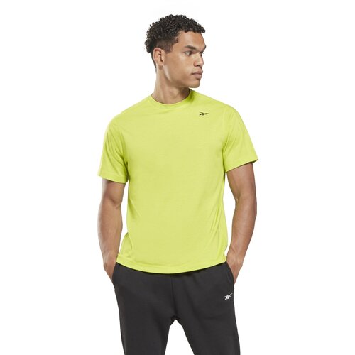 Reebok Funkcionalna majica apno / črna Slike