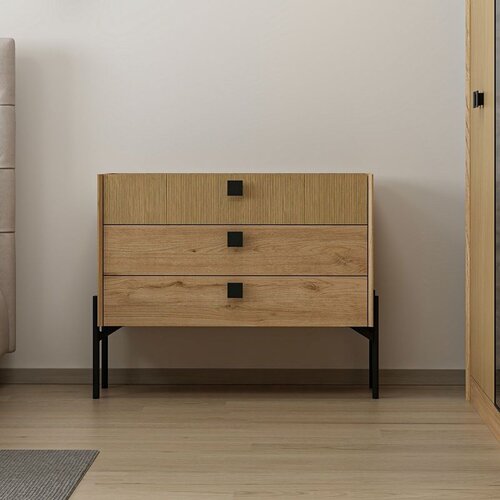Hanah home Maren 20428 komoda 100 &times; 75 &times; 45 cm, G&ouml;lge Yunus Cene