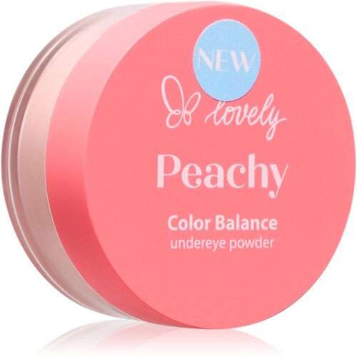 Lovely Peachy Color Balance Undereye Powder puder v prahu odtenek Peach 3.5 g Slike