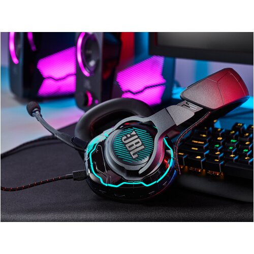 JBL quantum one gamer slu&amp;scaron;alice, crna Slike