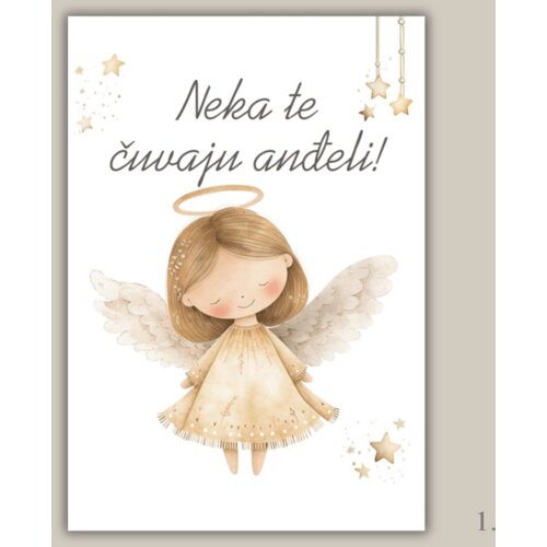  Magneti &ldquo;Neka te čuvaju anđeli&rdquo; &ndash; nježna uspomena za kr&scaron;tenje, rođenje i posebne trenutke Cijene