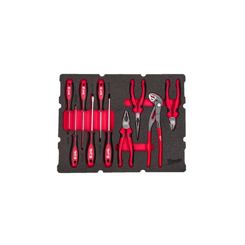  Milwaukee 10-delni Packout umetci od pene za fioku - set odvijača i klešta 4932493638 Cene