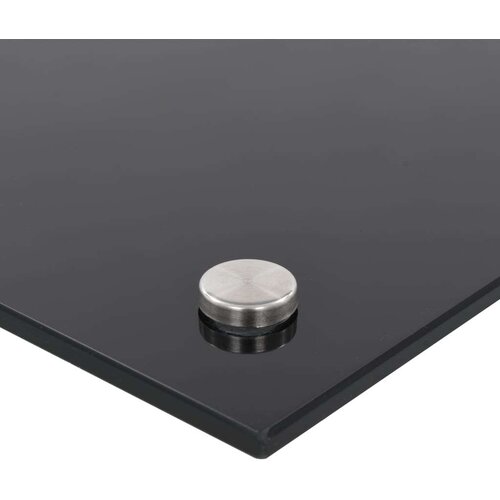 vidaXL Kuhinjske zaštite od prskanja 2 kom crne 80 x 40 cm staklene Cijene