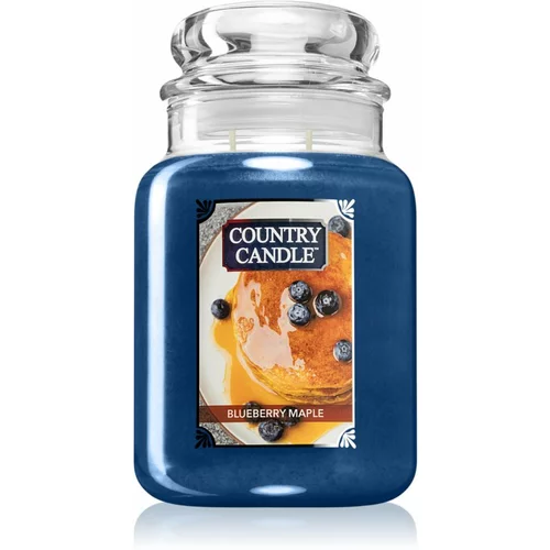 Country Candle Blueberry Maple dišeča sveča 680 g