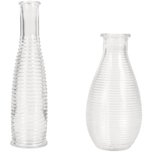 RAYHER Mini vaze, 14+18cm, (110ml+220ml), set 2, (20633690) Cene