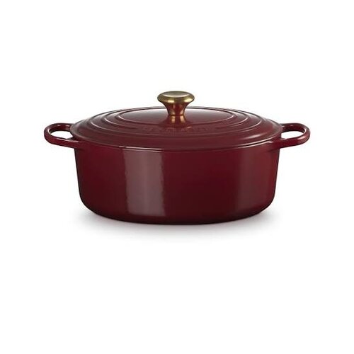 Le Creuset Signature Br&amp;auml;ter oval 31 cm garnet Slike