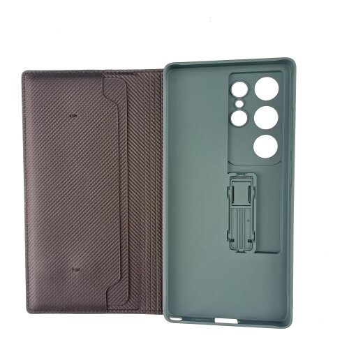  preklopna futrola elegant holster samsung S25 ultra zelena Cene