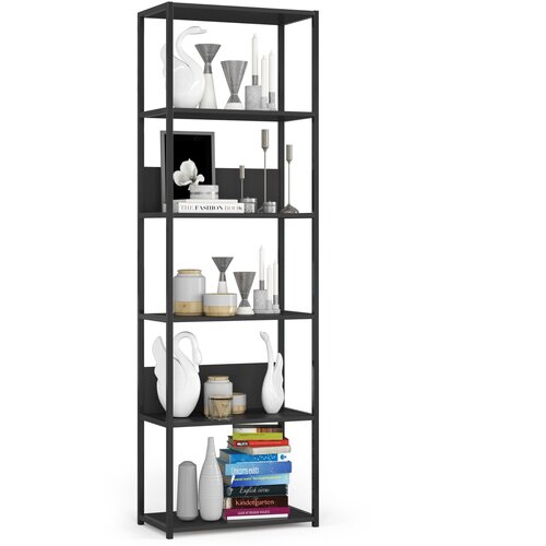 AKORD LOFT METAL SHELF 600 ČRNA/ČRNA, (21714180) Cene