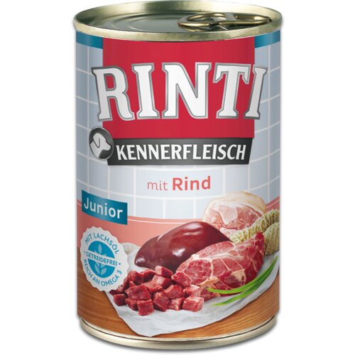 Rinti Kennerfleisch Junior - 6 x 400 g govedina Slike