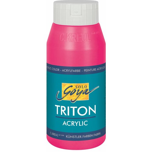 Kreul Solo Goya Akrilna barva 750 ml Fluorescent Pink Cene