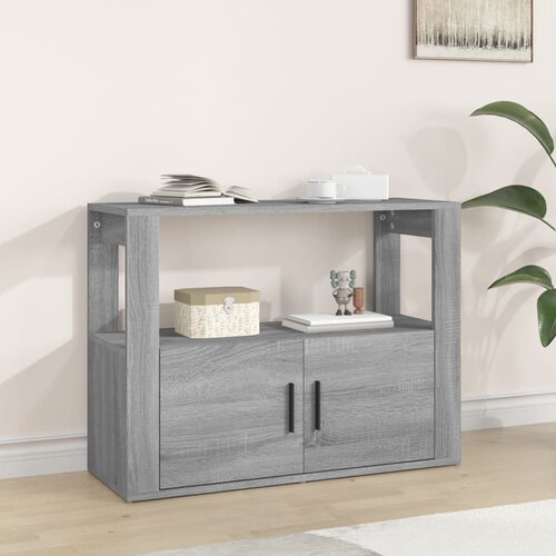 vidaXL Komoda sivog hrasta sonome 80x30x60 cm od konstruiranog drva Cene
