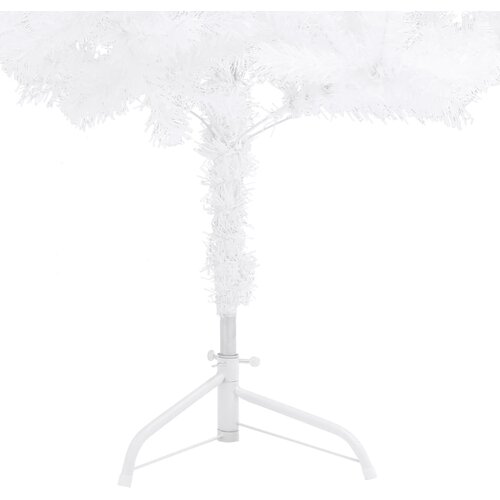  Kutno umjetno božićno drvce bijelo 240 cm PVC Slike