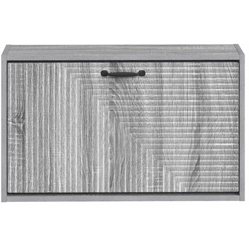  Ormar za cipele na zidu HAARLEM 71 x 17 x 43 cm Siva Sonoma - Siva Sonoma Slike