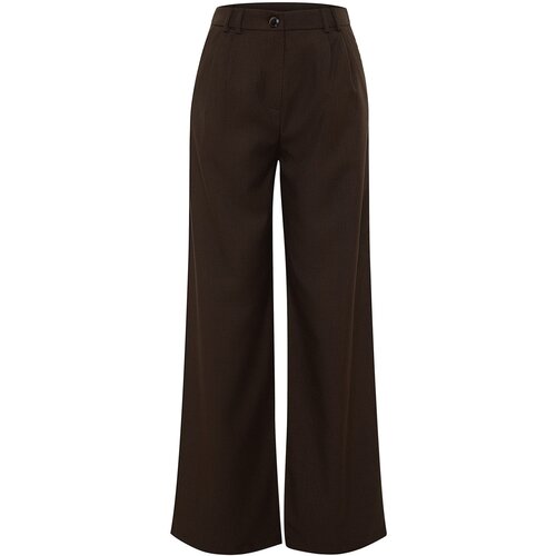 Trendyol Ženske pantalone, Braon Cene