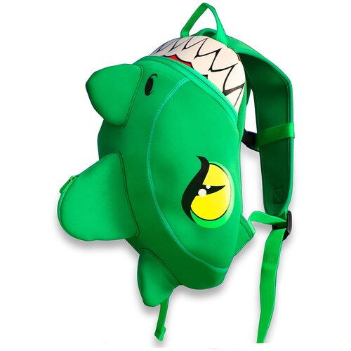 Crazy Safety&amp;reg; dječji vodootporni ruksak dragon green Slike